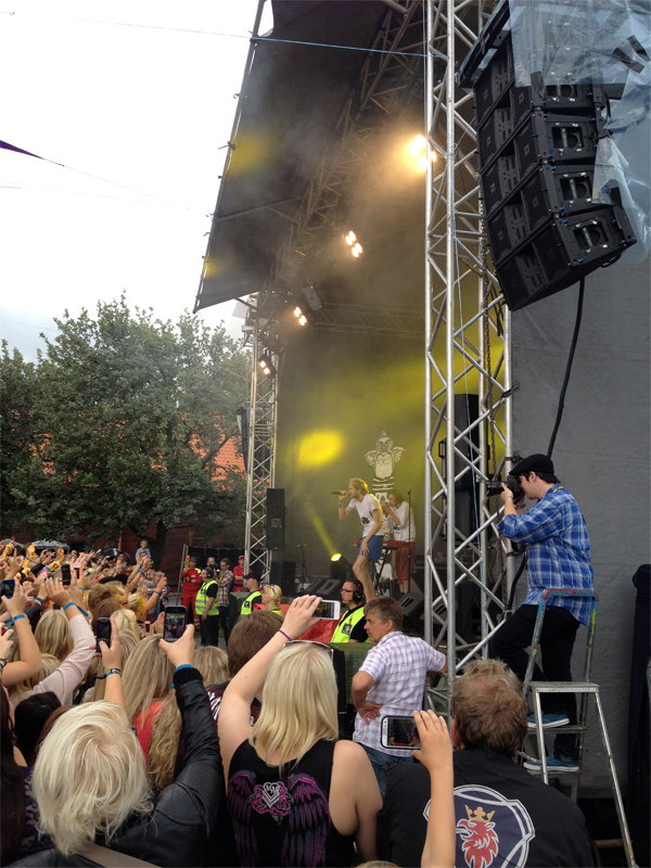 EksjöStadsfest2012 - Blixtintervju med Johan Fälth: