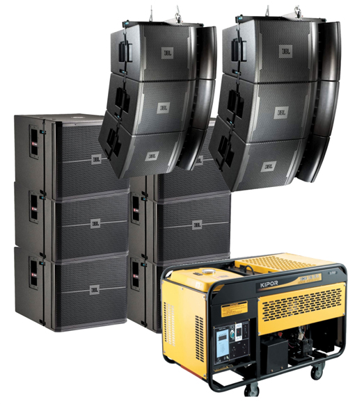 Studentflak ljudpaket - Boka marknadens bästa studentflak ljudpaket till ert fordon – Vi har kompletta lösningar med högtalare och elaggregat i alla storlekar för lastbilar, vagnar och liknande fordon. Hyr av oss! Ljudpaket Super XX Large till Studentflak hos Eventkraft AB