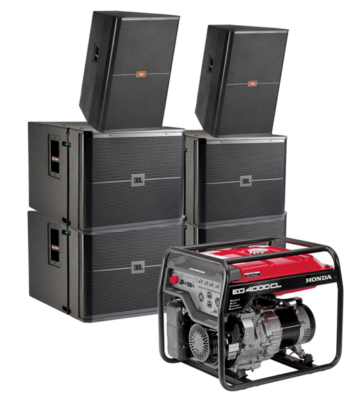 Studentflak ljudpaket - Boka marknadens bästa studentflak ljudpaket till ert fordon – Vi har kompletta lösningar med högtalare och elaggregat i alla storlekar för lastbilar, vagnar och liknande fordon. Hyr av oss! Ljudpaket XXLarge plus till Studentflak hos Eventkraft AB