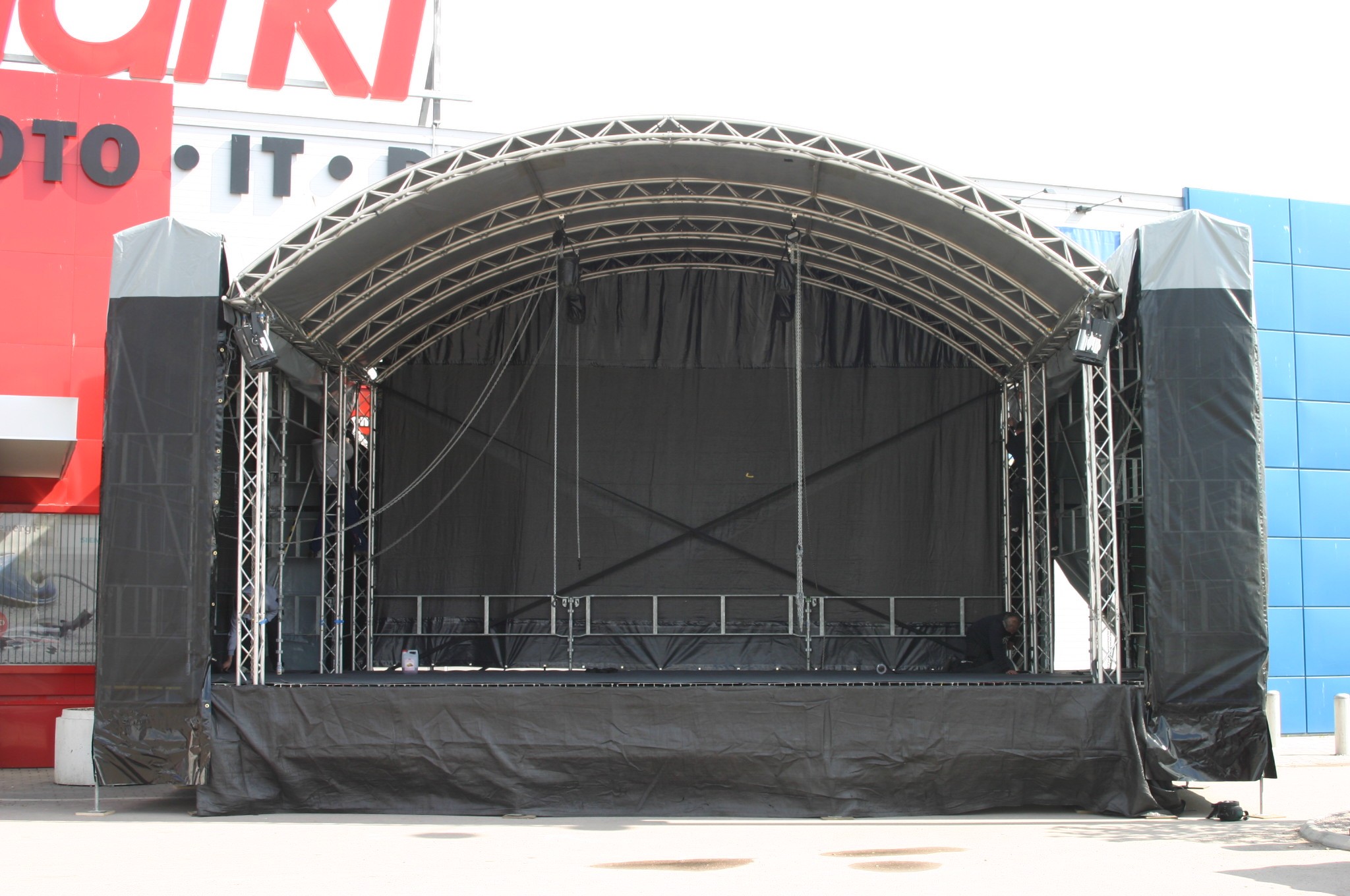 SCEN ARC ROOF 8x6M ALT. 11x6M - Scenfakta: SCEN ARC ROOF 8x6M ALT. 11x6M - Bild 3