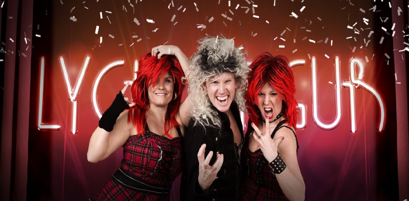 Lyckofigur ny show bild - Louisiana Avenue är Sveriges nya glädjeorkester och en fenomenal live-sensation som alla talar om just nu. Något helt nytt är i rullning. Parollen stavas ”Allt svänger & alla ska med”.