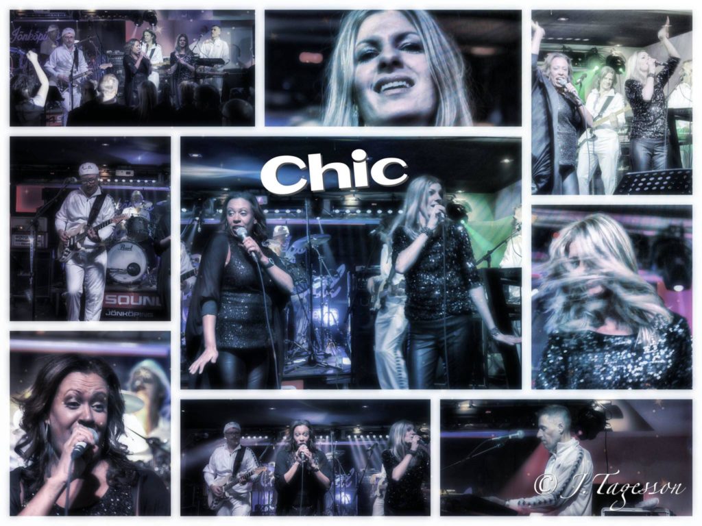 Moche Bobo – It’s in the groove - Ett svängigt show och coverband från Jönköping som förmedlar massor med spelglädje och har en härlig scennärvaro. Moche Bobo spelar en bred repertoar av låtar med förkärlek till soul, pop och disco. Deras musik passar de flesta sällskap och fungerar bra i sammanhang som t.ex. företagsfester, galor, event, bröllop m.m. MocheBobo collage - Ett svängigt show och coverband från Jönköping som förmedlar massor med spelglädje och har en härlig scennärvaro. Moche Bobo spelar en bred repertoar av låtar med förkärlek till soul, pop och disco. Deras musik passar de flesta sällskap och fungerar bra i sammanhang som t.ex. företagsfester, galor, event, bröllop m.m.