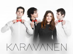 Karavanen3 - Utbildade vid Musikhögskolan i Piteå och Musicians Institute i Los Angeles och med mängder av spelningar i bagaget på bröllop, företagsevent, kryssningar och fester så löser coverbandet Karavanen det mesta en publik kan önska sig. Med en fantastisk sångerska i spetsen trollbinder Karavanen sin publik och släpper dem inte från dansgolvet förrän alla fått skrika sig hesa och det sista gitarrsolot klingat ut.