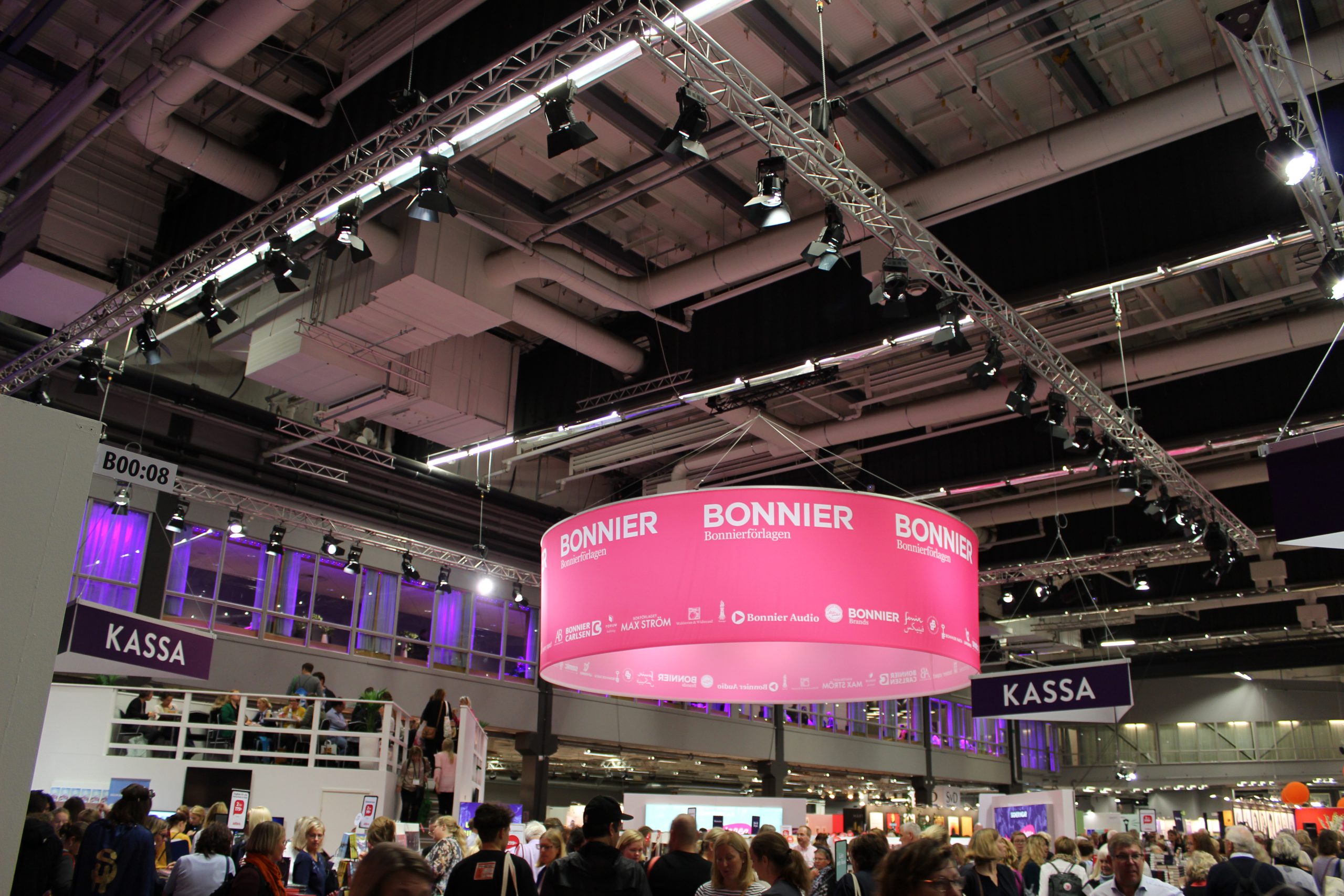 Bokmässan Bonnier scaled - Bokmässan 2025 pågår mellan 25-28/9.