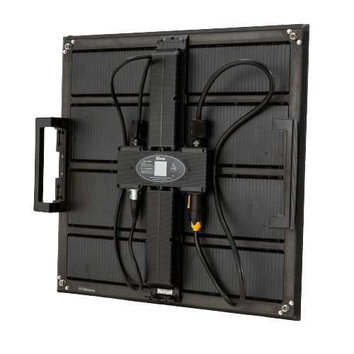 GLUX CARBONLIGHT LED P3.9 - GLux CarbonLight LED P3.9 är en högupplöst LED-modul med mycket låg vikt. Mindre än hälften av motsvarigheter i samma intervall av upplösning & ljusstyrka. Hyr LED-GLux-CarbonLightP3.9