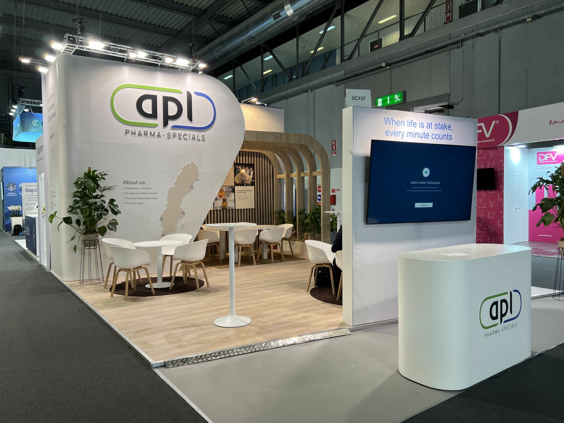 IMG 5026 - CPHI är en välkänd läkemedelsmässa och ett internationellt konvent med över 40 000 besökare och 1 400 utställare. 2024 genomfördes CPHI i Milano, Italien.