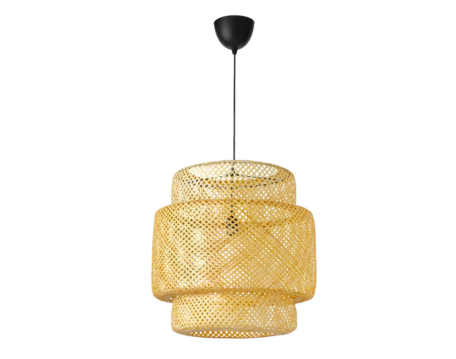 SINNERLIG hangande lampa av bambu O50cm - Den tekniska utvecklingen inom solenergi och grön teknik har tagit stora steg den senaste tiden och Eventkraft fick nyligen förmånen att hjälpa flera utställare med monterteknik på mässan Elmia Solar.