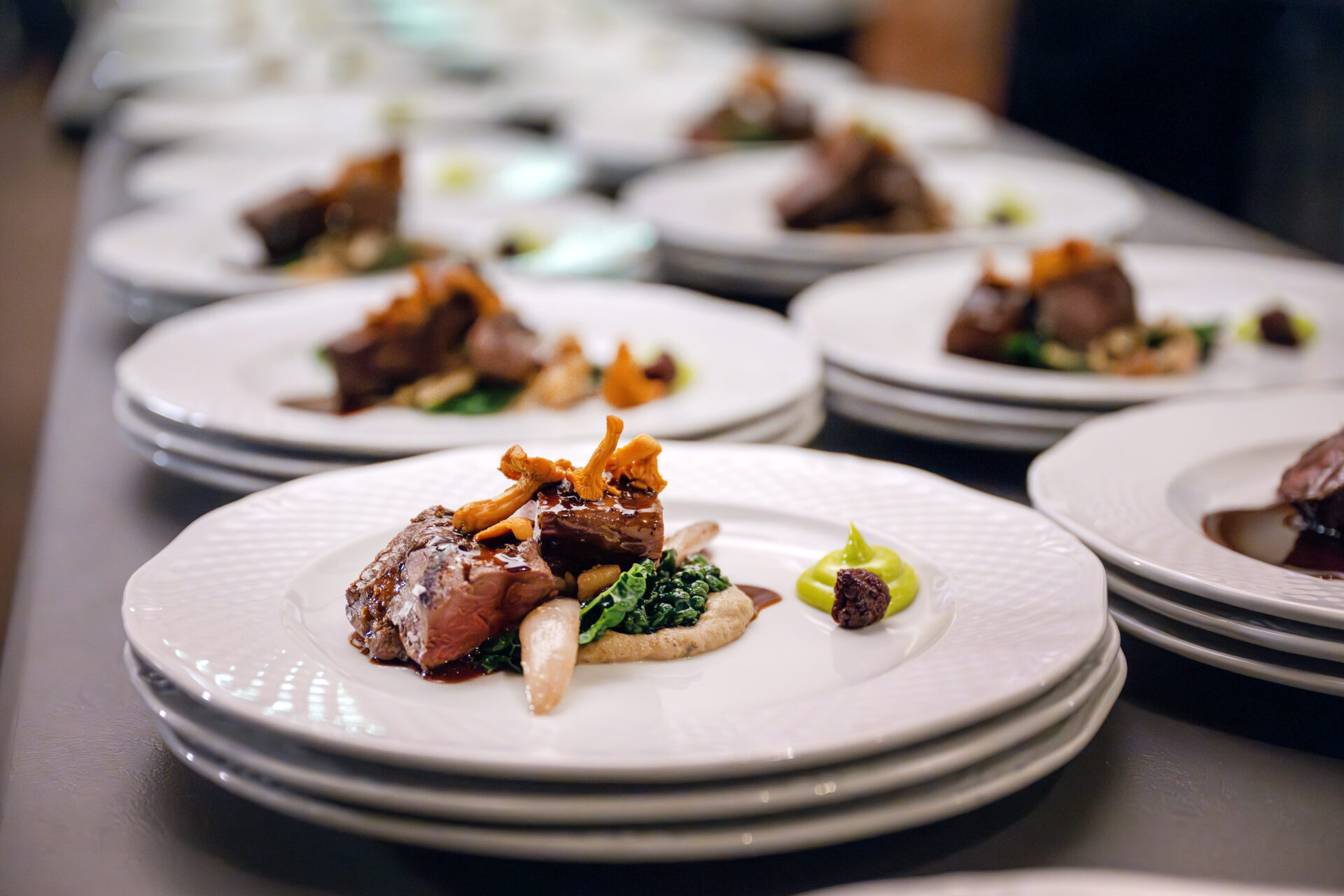 konferens och middag