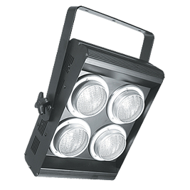 DTSFLASH4000 - Bländljus är populära inslag på konserter p.g.a. det kraftfulla ljusflödet som passar bra som publikljus. Kallas ofta även publikbländare, blindlights eller liknande. Armaturerna finns ofta bestyckade med två, fyra eller åtta enheter Par36 glödlampor à 650W/st.