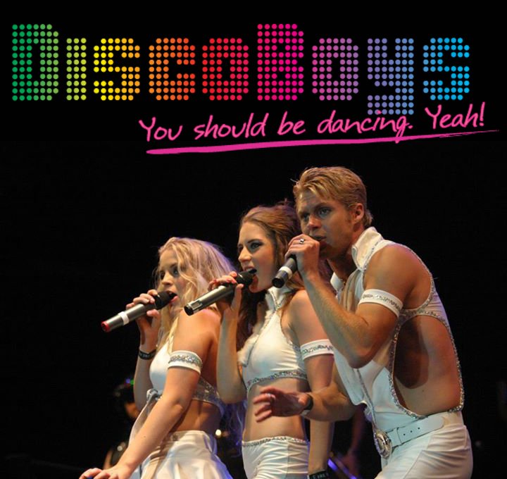 Showbandet Discoboys - About Time är det unga, energisprudlande och exklusiva Showbandet till ert företagsevent, galamiddag eller privata fest. About Time levererar en skräddarsydd, färgsprakande show som får ert event att sticka ut i mängden. Middagsunderhållning av högsta klass med det bästa från Pop-, Disco-, Soul- & Rock-världen, en fantastisk blåssektion, och några av Sveriges mest eftertraktade dansare är receptet för en oförglömlig kväll! Vill ni skapa ett unikt event och få era gäster att dansa som aldrig förr, anlita About Time!