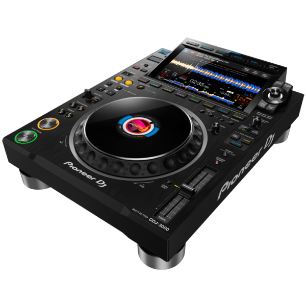 CDJ 3000 angle 1 - DJ-PAKET PIONEER (pro) - CDJ-3000 + Nexus mixer innehåller: