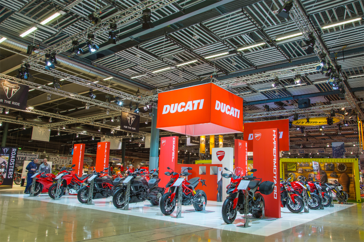 MC mässan2015 Ducati Parad - Custom Motor Show 2024 pågår mellan 29/3 - 1/4