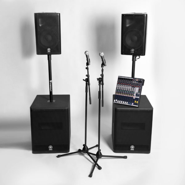 Hyr PA högtalare ljudsystem för dans och fest
