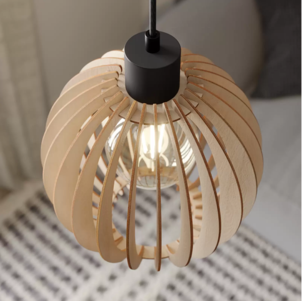 clay hängande lampa björkplywoodplywood