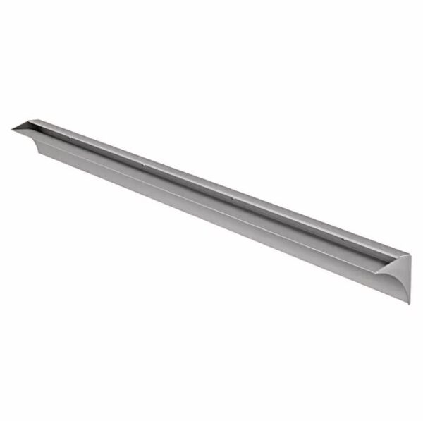 hylla glas led 4 - Vägghylla i glas med LED-belysning. Hyllstödet är i tåligt material och i färgen silver. Hyllplanet är i glas med LED-belysning monterad inuti.